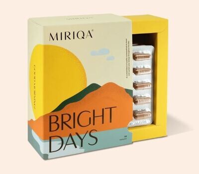 Miriqa® Bright Days Nutrition Supplement (60 capsules)