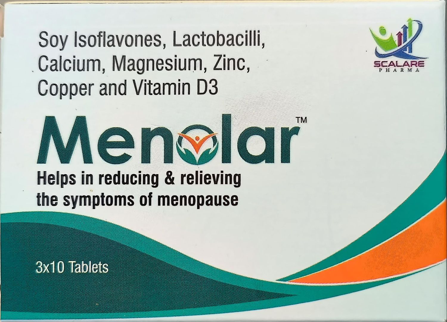 Menolar Supplement for Menopause (30 Tabs)