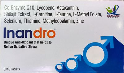 Inandro Supplement for Men (30 tabs)