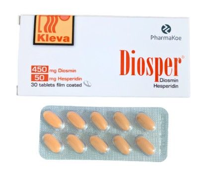 Diosmin/Hesperadin (500mg) (30 Tabs)