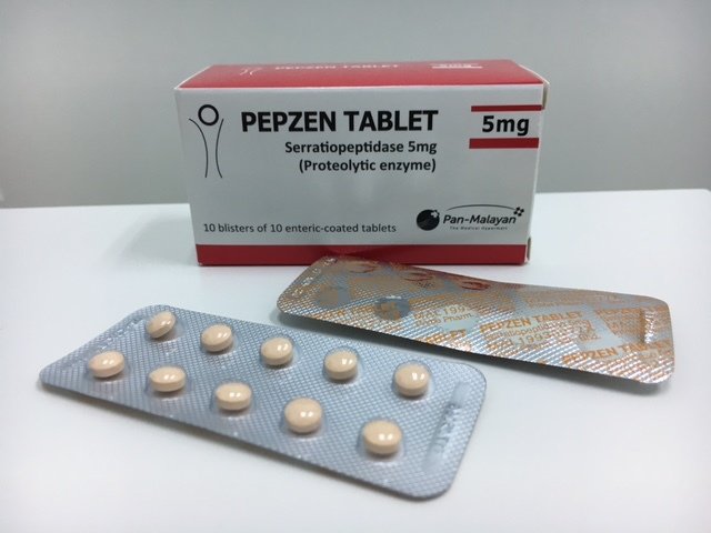Serratiopeptidase 5 mg (20 Tabs)