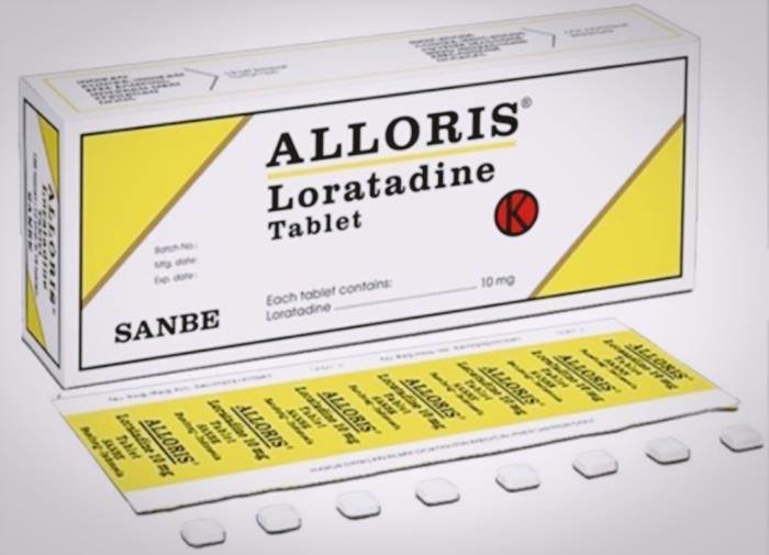 Loratadine 10mg (10 Tabs)