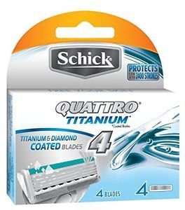 Schick Quattro Titanium Refills 4s&#39;