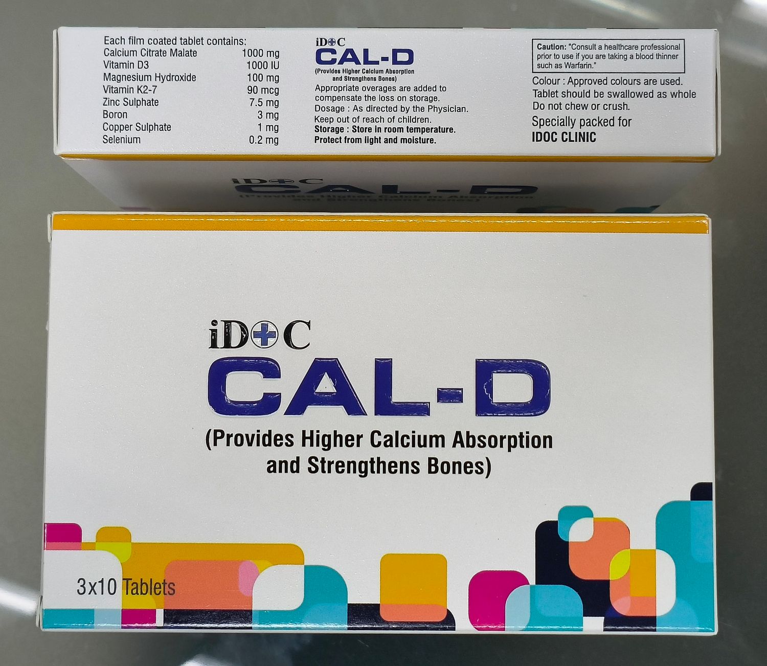 iDOC Cal-D 30s (exp Nov 2028)
