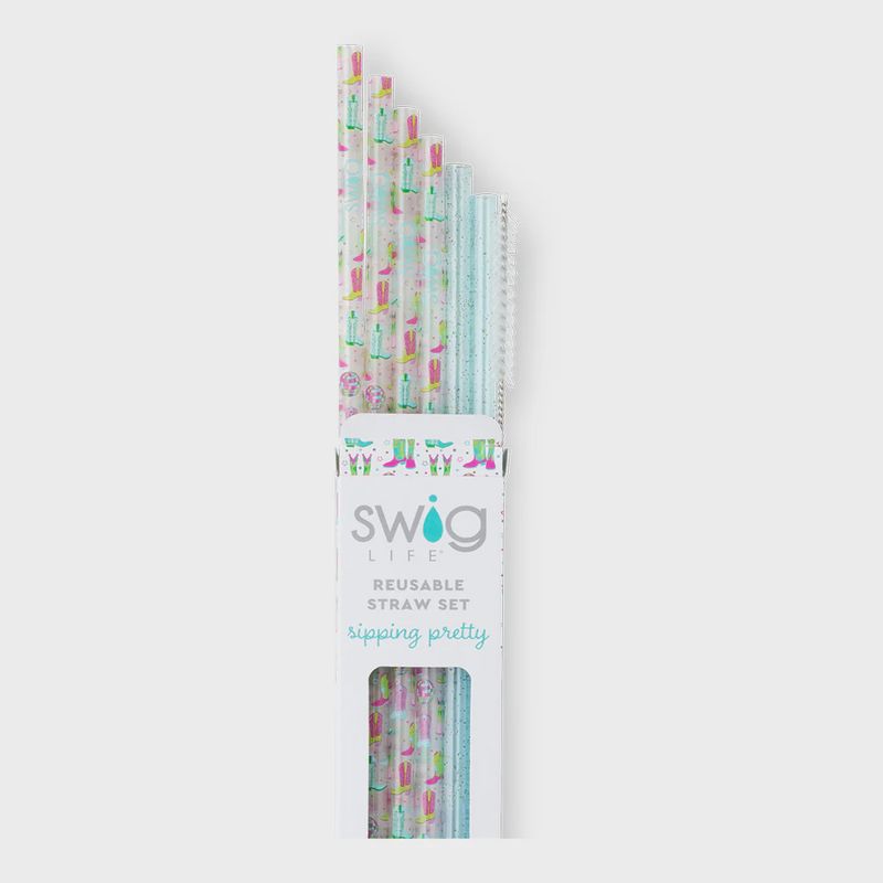 Disco Cowgirl Reusable Straw