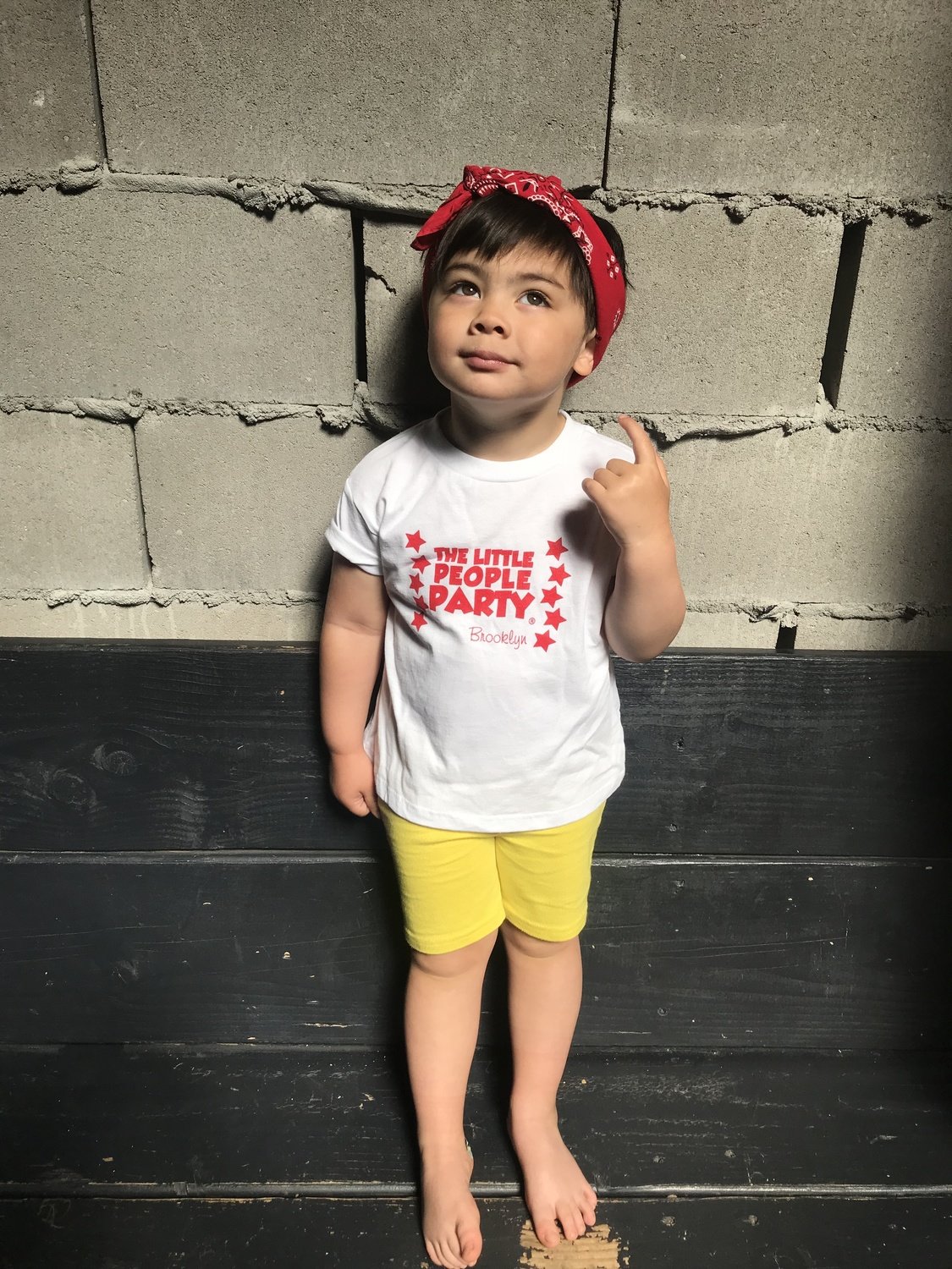 Brooklyn Logo Short Sleeve T-shirt - White