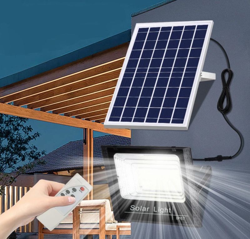 Reflector con Panel Solar 400w