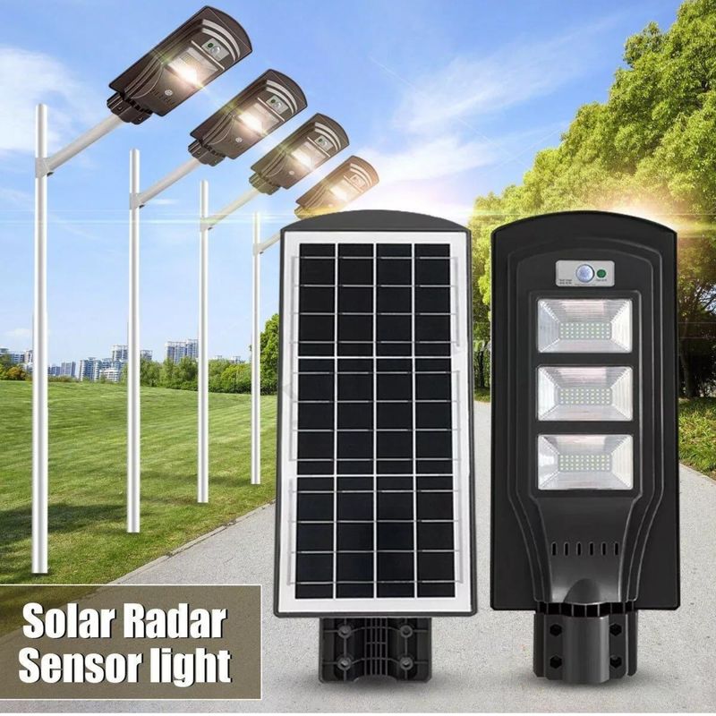 Luminaria Con Panel Solar Integrado 90w