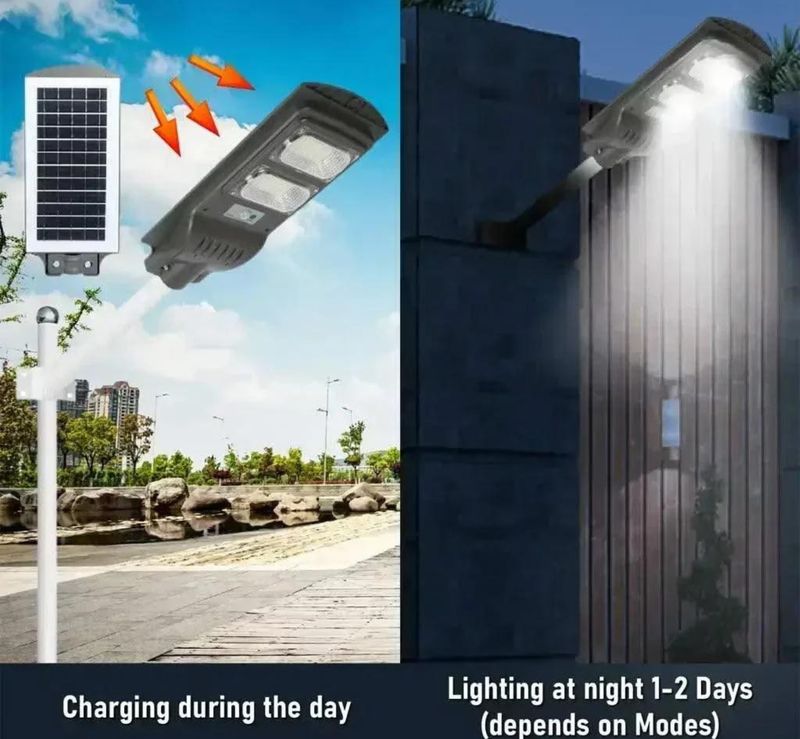 Luminaria con Panel Solar Integrado 60w