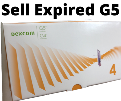 Sell Expired Dexcom G5 Sensors (Box Of 4)