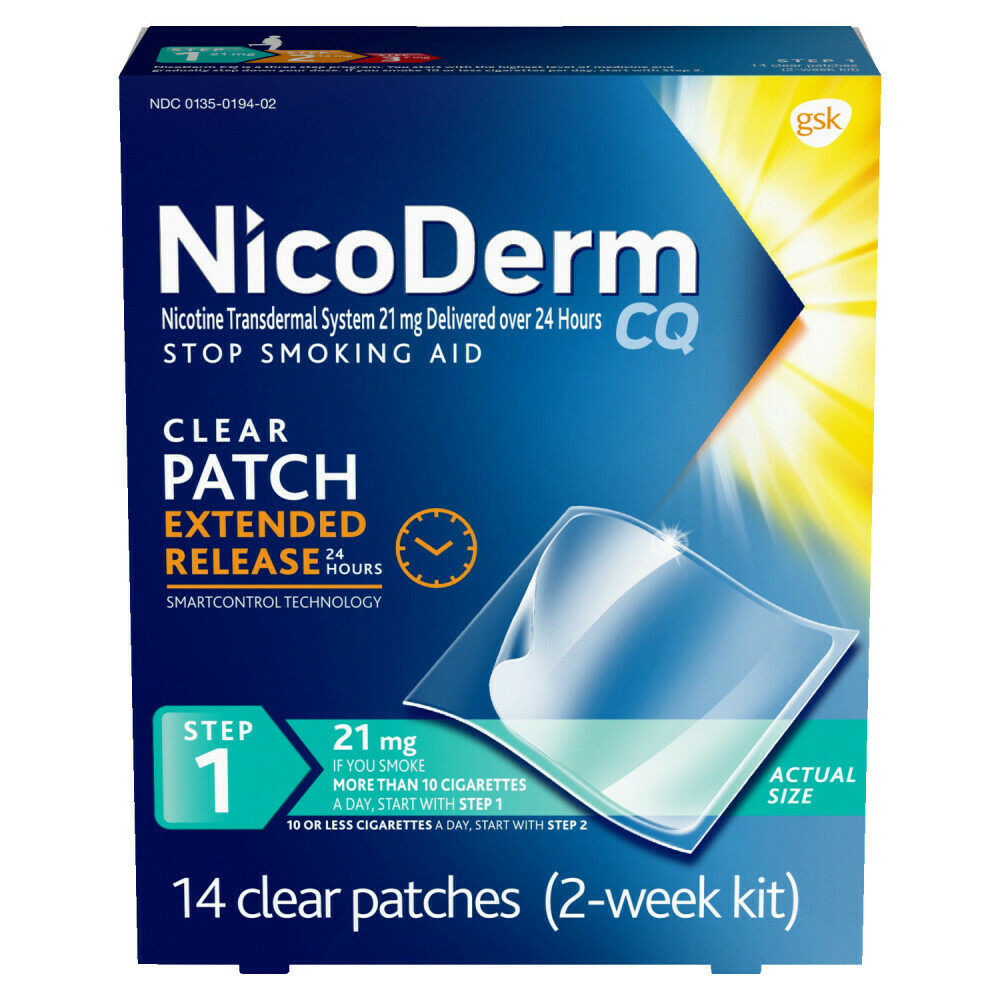 Sell Nicoderm Step 1 Nicotine Patches (14 Day)