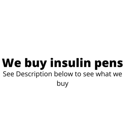 Sell Insulin Pens (Mint Condition Only. 13+ Months Expiration Only) Sell Insulin Pens (Mint Condition Only. 13+ Months Expiration Only)