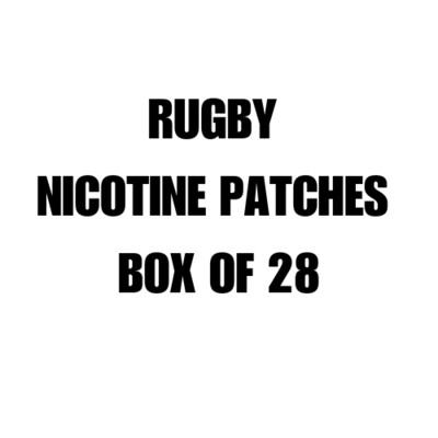 Sell Rugby Nicotine Patches 28 day