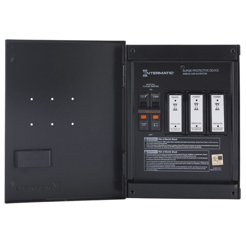 INTERMATIC SURGE PROTECTOR - 6 MODE 120/240VAC