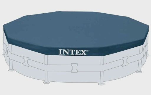 INTEX POOL COVER - ROUND - 15' X 10"