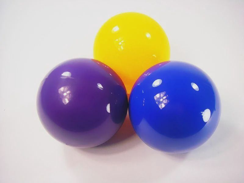 GAME BOUNCY BALL -  ASSORTED COLOURS 10''