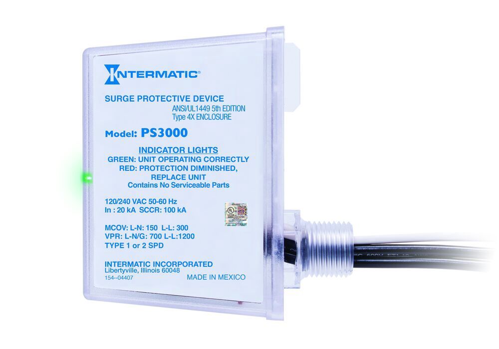 INTERMATIC SURGE PROTECTIVE DEVICE - 3 MODE