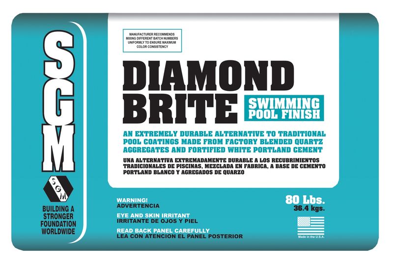 SGM DIAMOND BRITE - COOL BLUE - 80 LBS