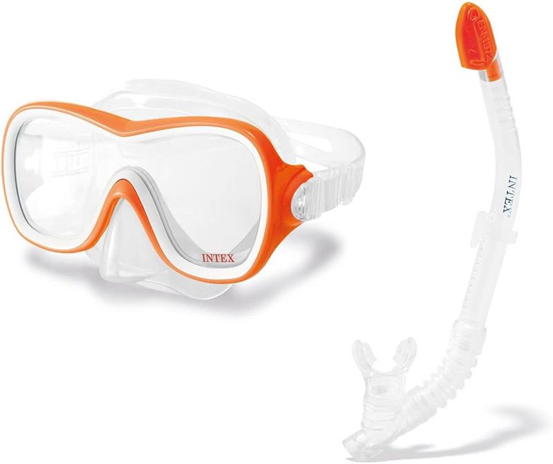 INTEX SNORKEL SET - AQUA FLOW - WAVE RIDE
