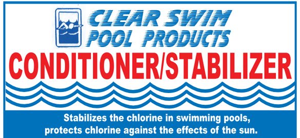 CLEAR SWIM STABILIZER/CONDITIONER (CYA), Size: 25KG(55lbs)