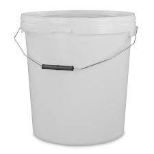 PAIL AND LID - PLASTIC 20L