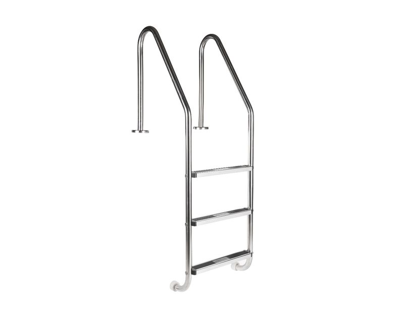 LADDER - MARINE GRADE 316L STAINLESS STEEL - 3 TREAD