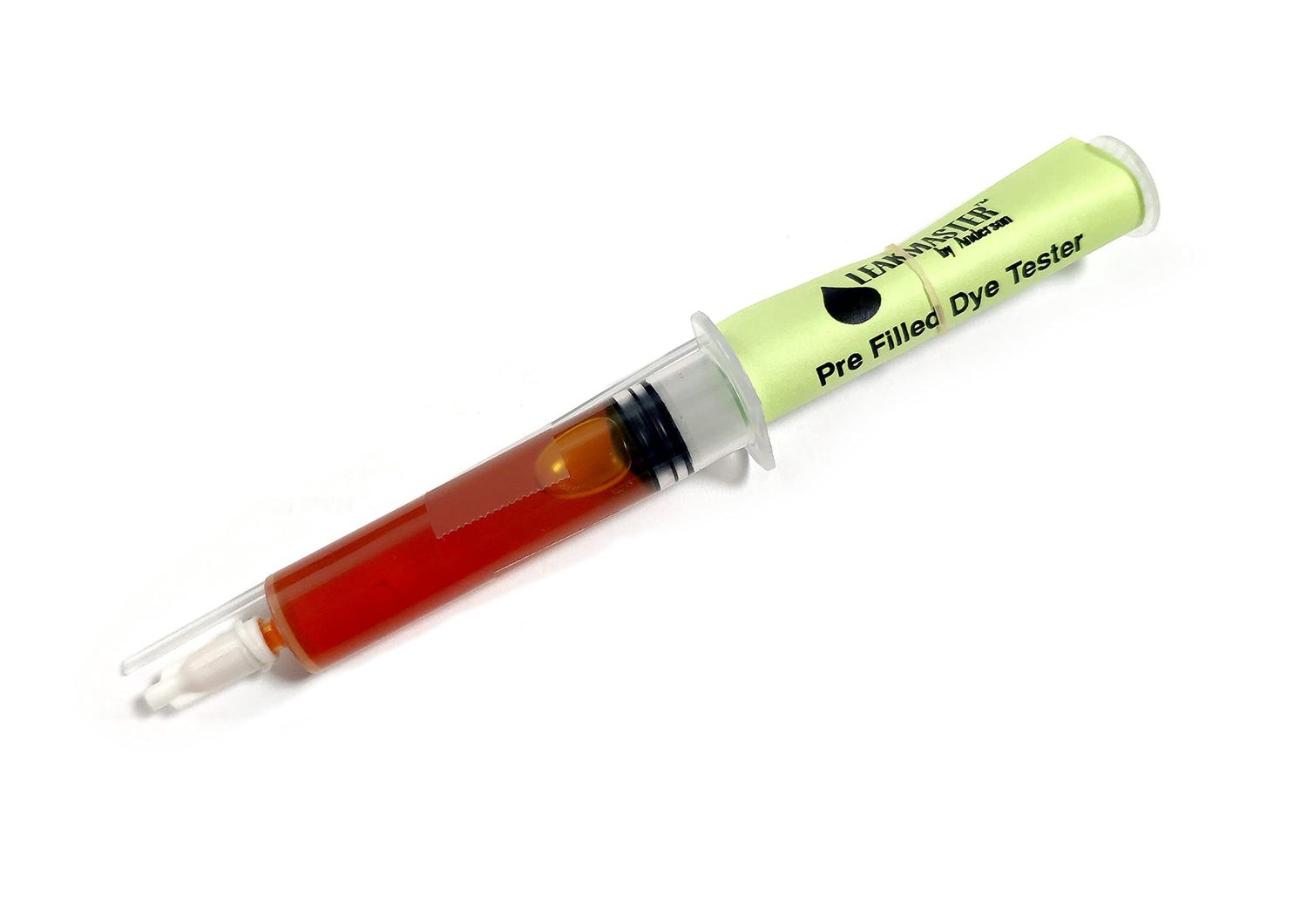 LEAKMASTER PRE FILLED LEAK DYE - SYRINGE