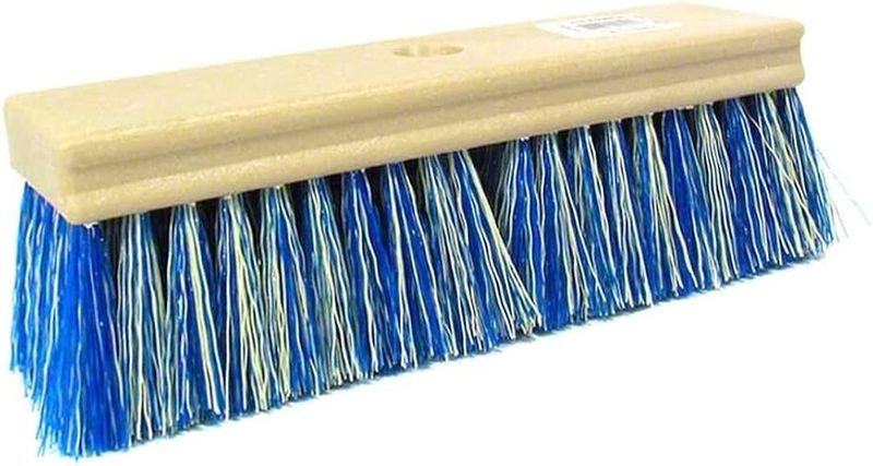 BRUSH - WOODEN ACID WASHING BRUSH 10"