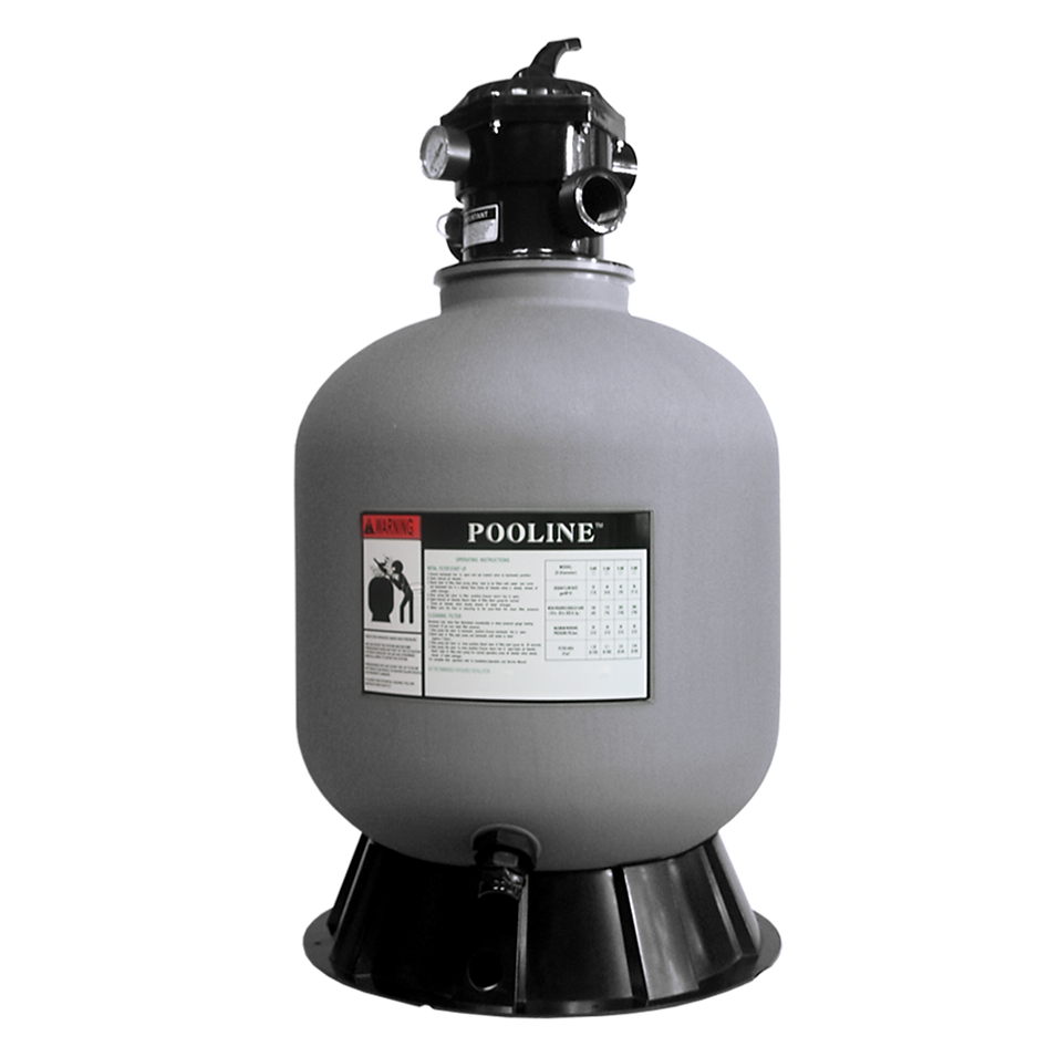POOLINE SAND FILTER - 24" (COMPLETE)
