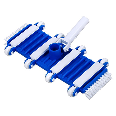 POOLINE VACUUM HEAD - 14" - FLEXIBLE W/ BRUSHES (VINYL/ CONCRETE POOLS)