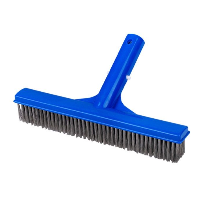 POOLINE BRUSH - 10" - STAINLESS STEEL BRISTLES - ABS MOLDED