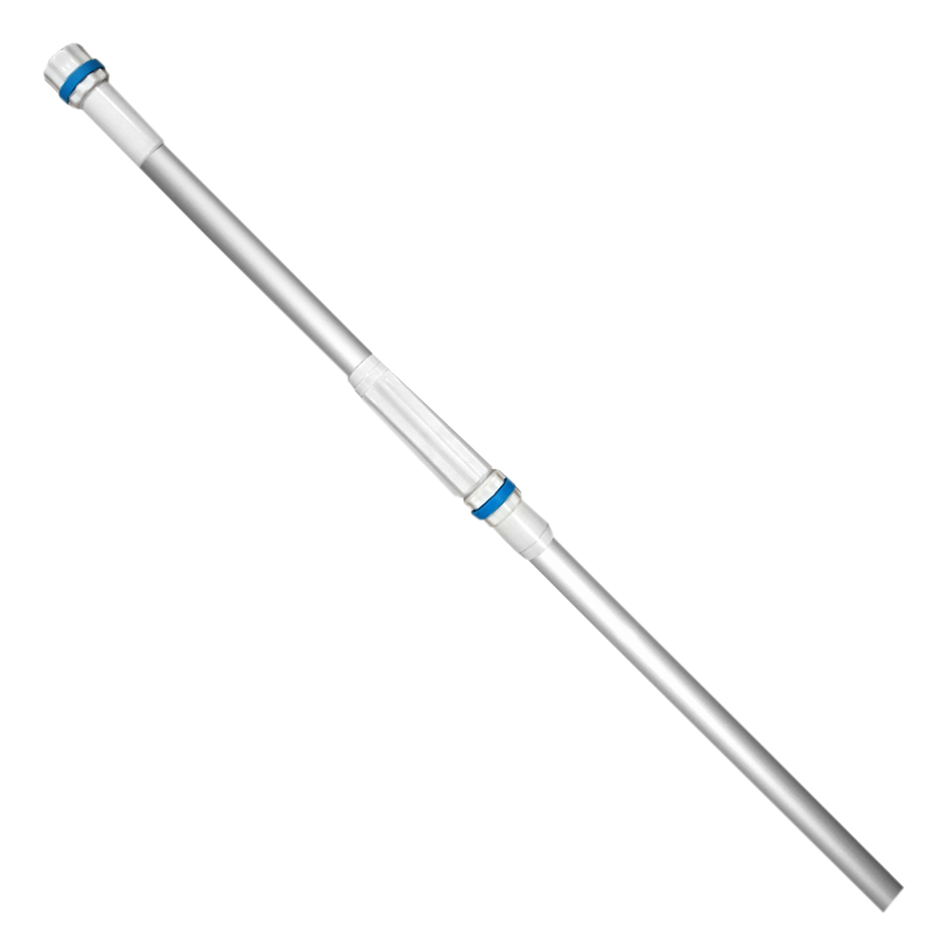 POOLINE TELESCOPIC POLE - SMOOTH SILVER 8' TO 16'