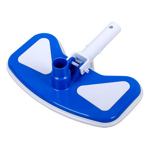 POOLINE VACUUM HEAD - CONTOUR SHAPED