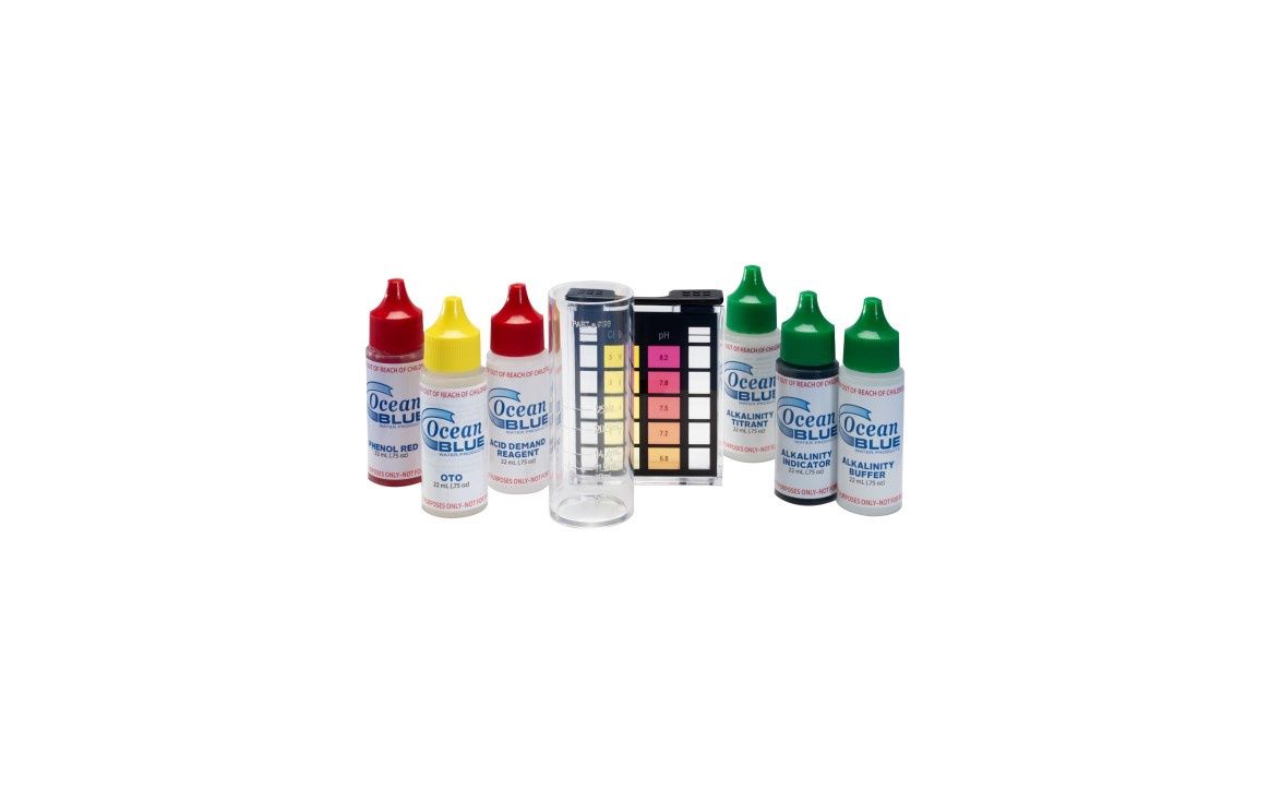 OCEAN BLUE TEST KIT 5 WAY REFILL