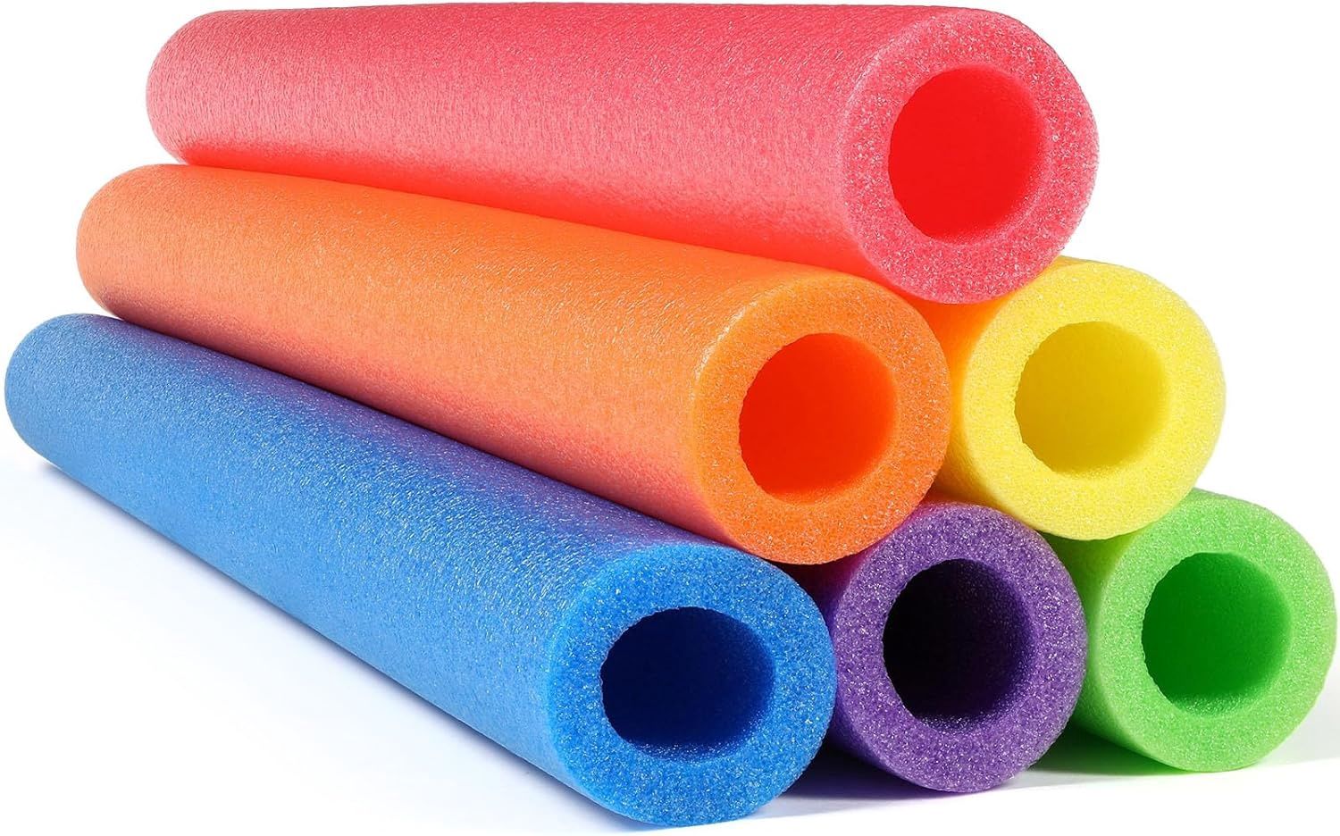 POOL NOODLE - JUMBO - 3.5" x 1" x 55", Colour: YELLOW