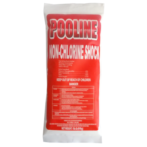 POOLINE NON-CHLORINE SHOCK - POTASSIUM MONOPERSULFATE - 1LB