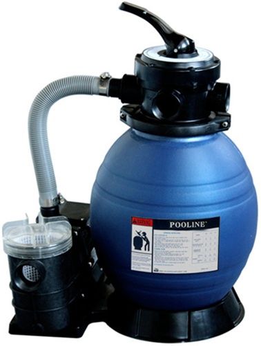 POOLINE ABG COMBO - 12" SAND FILTER W/ 1/4 HP PUMP (COMPLETE)