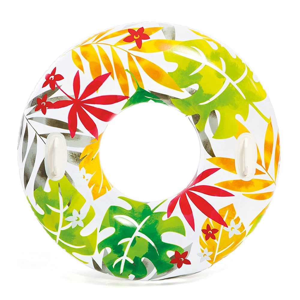 SWIMMING TUBE - 38" FLOWER PRINT
