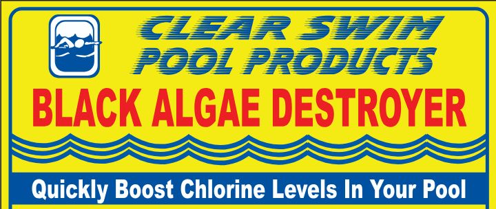 CLEAR SWIM BLACK ALGAE DEST. GRANULAR CHLORINE 90%