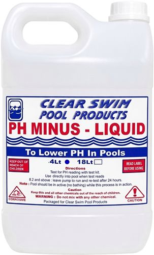 CLEAR SWIM PH MINUS - LIQUID