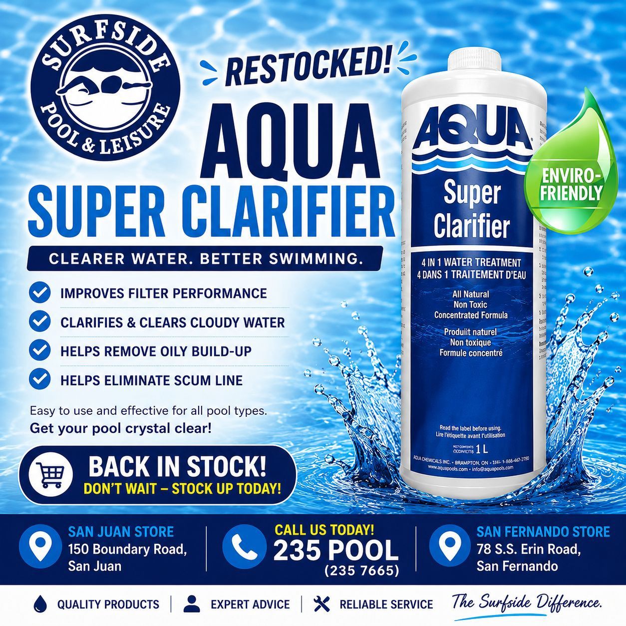 AQUA 4 IN 1 SUPER CLARIFIER - 1L