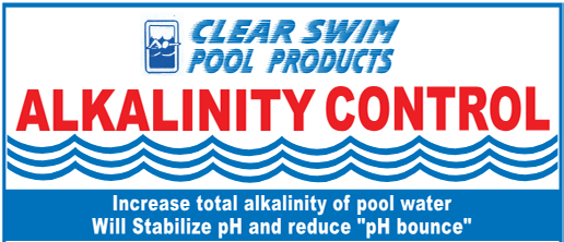 CLEAR SWIM ALKALINITY CONTROL, Size: 25KG(55lbs)