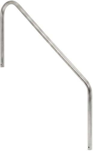 HANDRAIL - MARINE GRADE 316L STAINLESS STEEL - 2 BEND - 60"