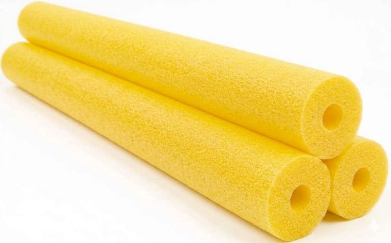 POOL NOODLE - JUMBO - 3.5" x 1" x 55", Colour: YELLOW