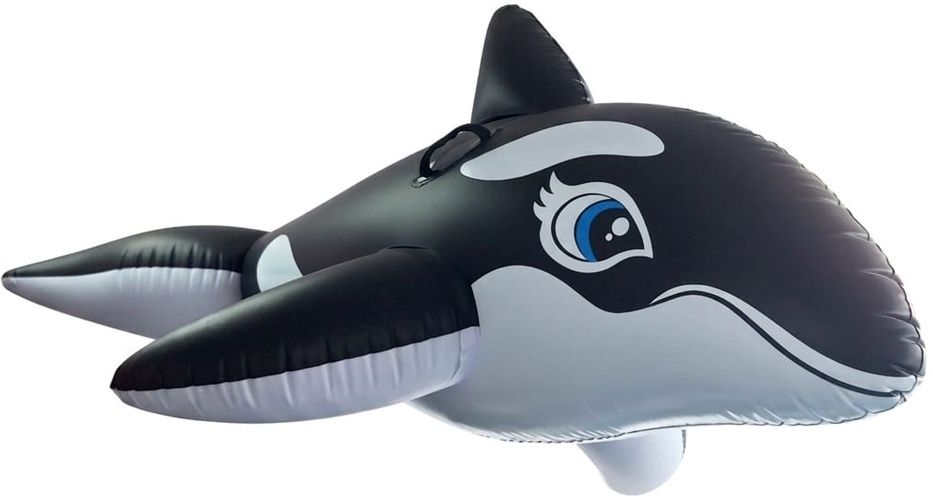 INFLATABLE - RIDER - ORCA WHALE