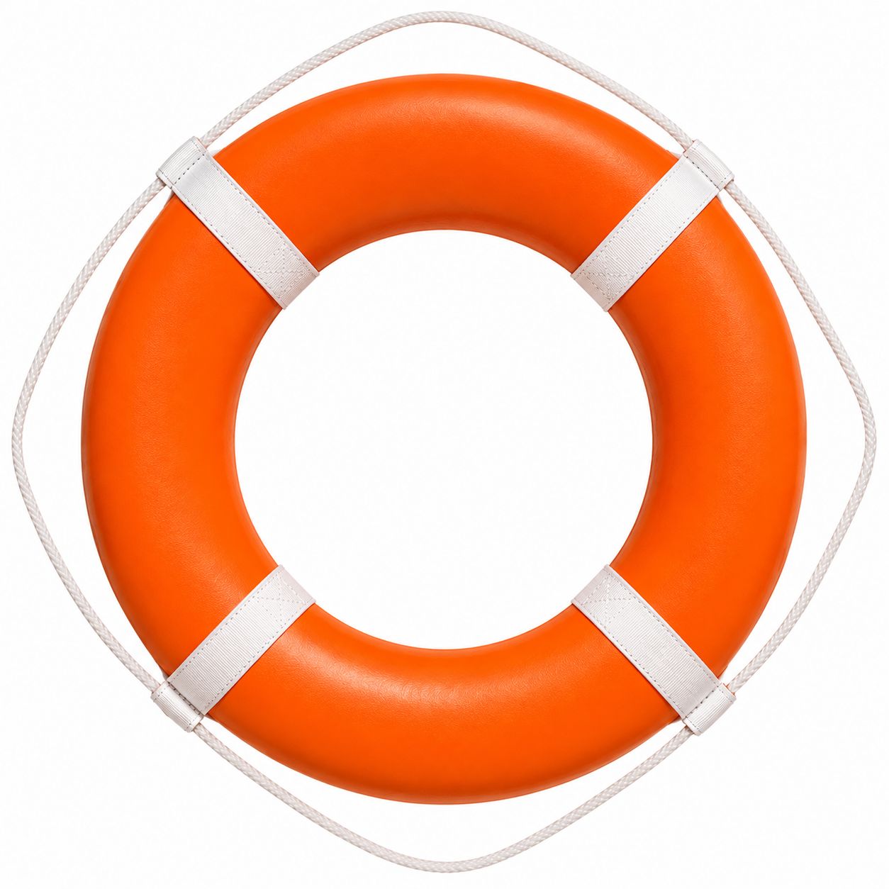 KEMP USA RING BUOY - USCG APPROVED - ORANGE 24''