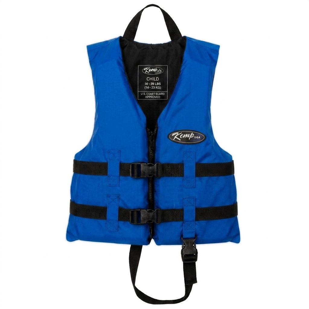 KEMP USA LIFE VEST - CHILD - BLUE
