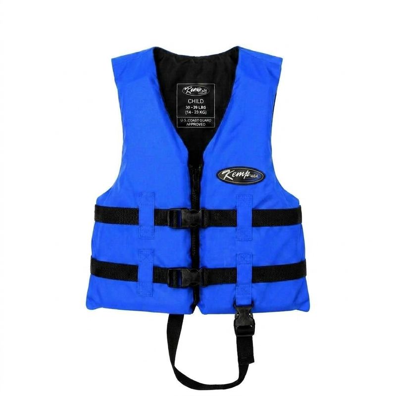 KEMP USA LIFE VEST - CHILD - BLUE