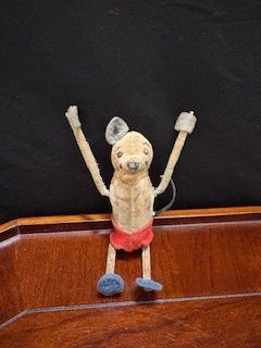 Schuco Wind Up Tumbling Mouse Toy