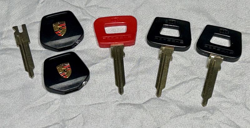 Porsche Blank Key Set (1970-1997) Models